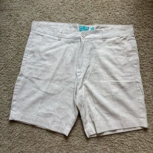 Tenth+Ocean Washable Linen Shorts Men's Sz 36 Classic Tan Sand NWOT
